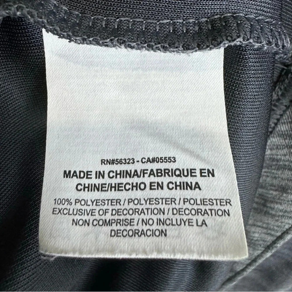 Nike Center Swoosh Hoodie Men Large Gray AOP Spotlight Pullover Dri Fit Pocket - Picture 5 of 6